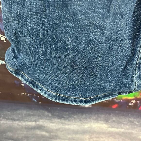 Frame Le High Flare Twisted Denim Jeans Size 26 LHFTSCF230 25 x 29 - Picture 6 of 7